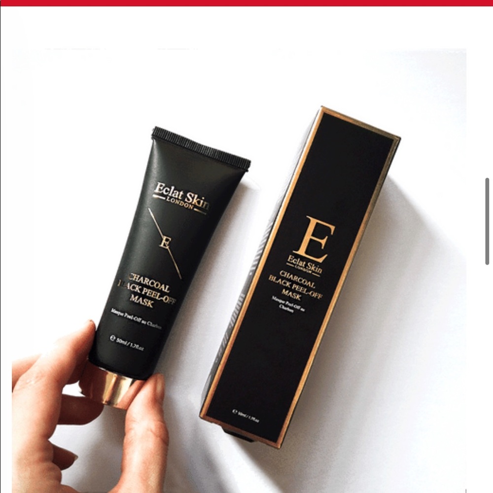Eclat London skin purifying black peel off mask new and full size